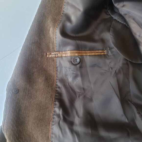 Giorgio Armani Regular Fit Corduroy Blazer. size 56 100 % cotton Italy - Picture 16 of 16